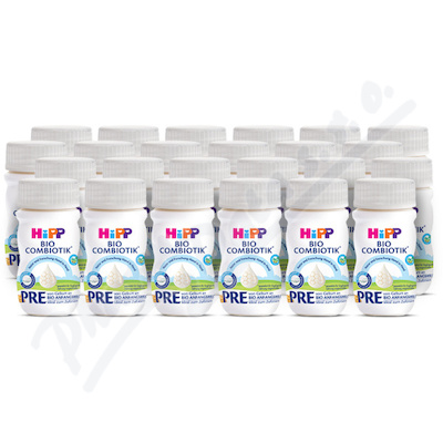 HiPP PRE Combiotik kojenecká výživa BIO 24x90ml