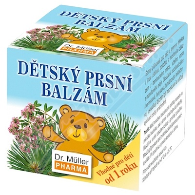 Prsní balzám dětský 50ml Dr.Müller