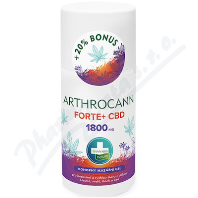 Annabis Arthrocann Forte+ CBD masážní gel 90ml