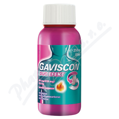 Gaviscon Duo Ef.500/213/325mg s.1x250ml