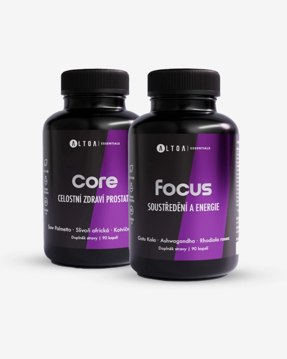 ALTOA VITALMAN - CORE + FOCUS 90 kapslí
