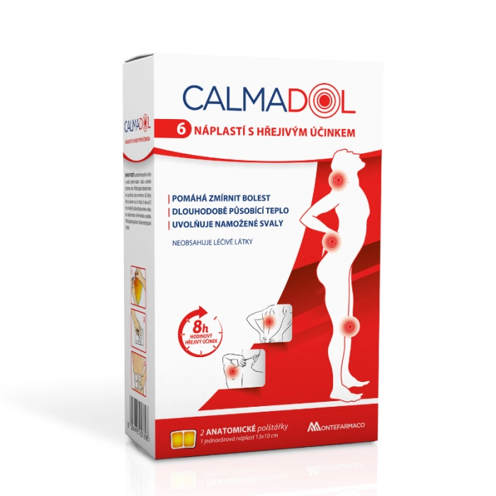 CALMADOL 6 náplastí s hřejivým účinkem