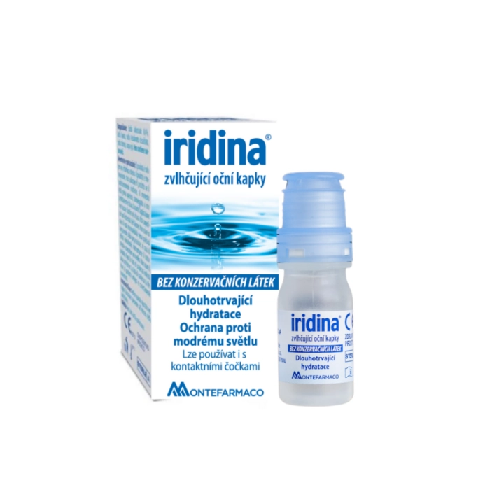 IRIDINA zvlhčující oční kapky 10ml