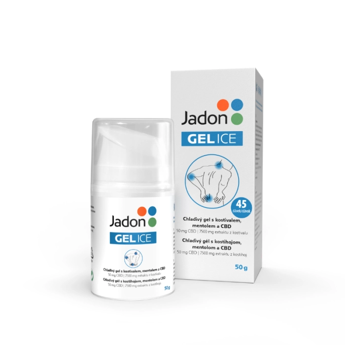 Jadon gel ICE chladivý s kostivalem a CBD 50g