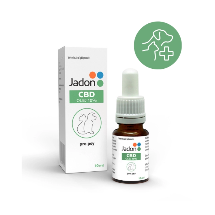 Jadon CBD olej 10% pro psy 10ml