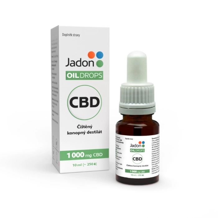 Jadon oil drops konopný olej CBD 10% 10 ml