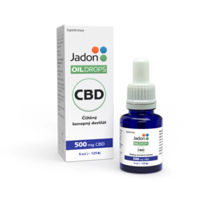 Jadon oil drops konopný olej CBD 10% 5ml