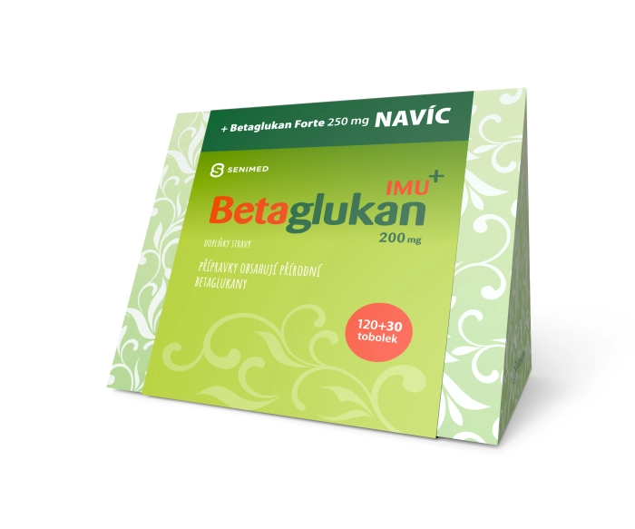 Betaglukan IMU+ 200mg tob.120+FORTE+ 250mg tob.30