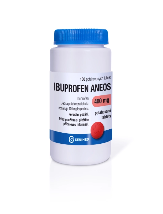 IBUPROFEN ANEOS 400MG potahované tablety 100