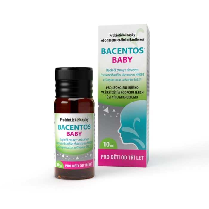 BACENTOS BABY orální probiotické kapky 3+ 10ml