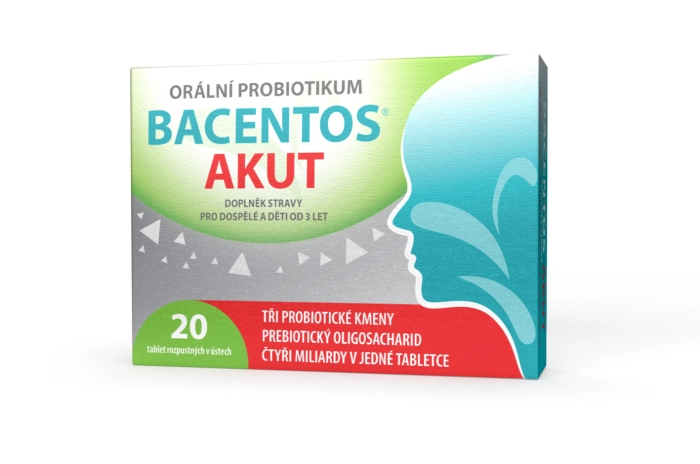 BACENTOS AKUT orální probiotikum tbl.20