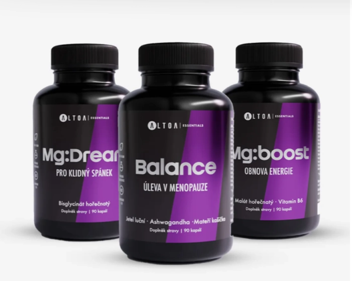 MENOBALANC - BALANCE + Mg:BOOST + Mg:DREAM 90 kapslí