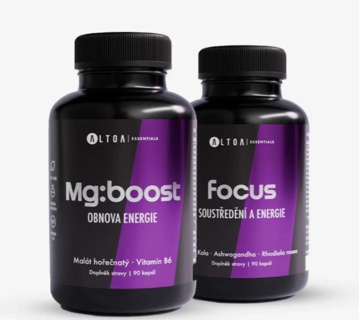 VITALBOOST - FOCUS + Mg:BOOST 90 kapslí