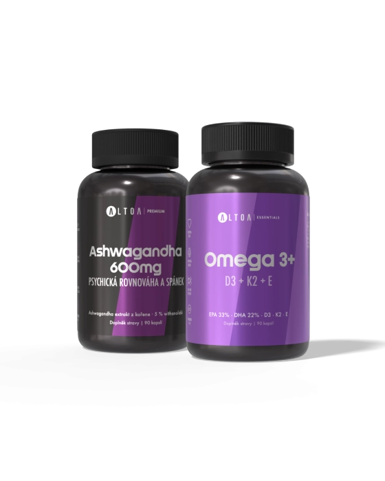 CALM MIND - Ashwagandha 600 mg + Omega 3+