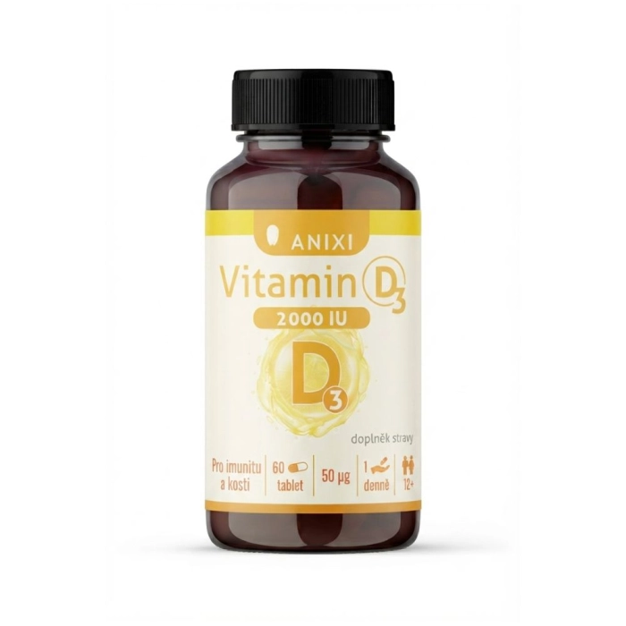 Anixi Vitamin D3 2000IU  60 tablet
